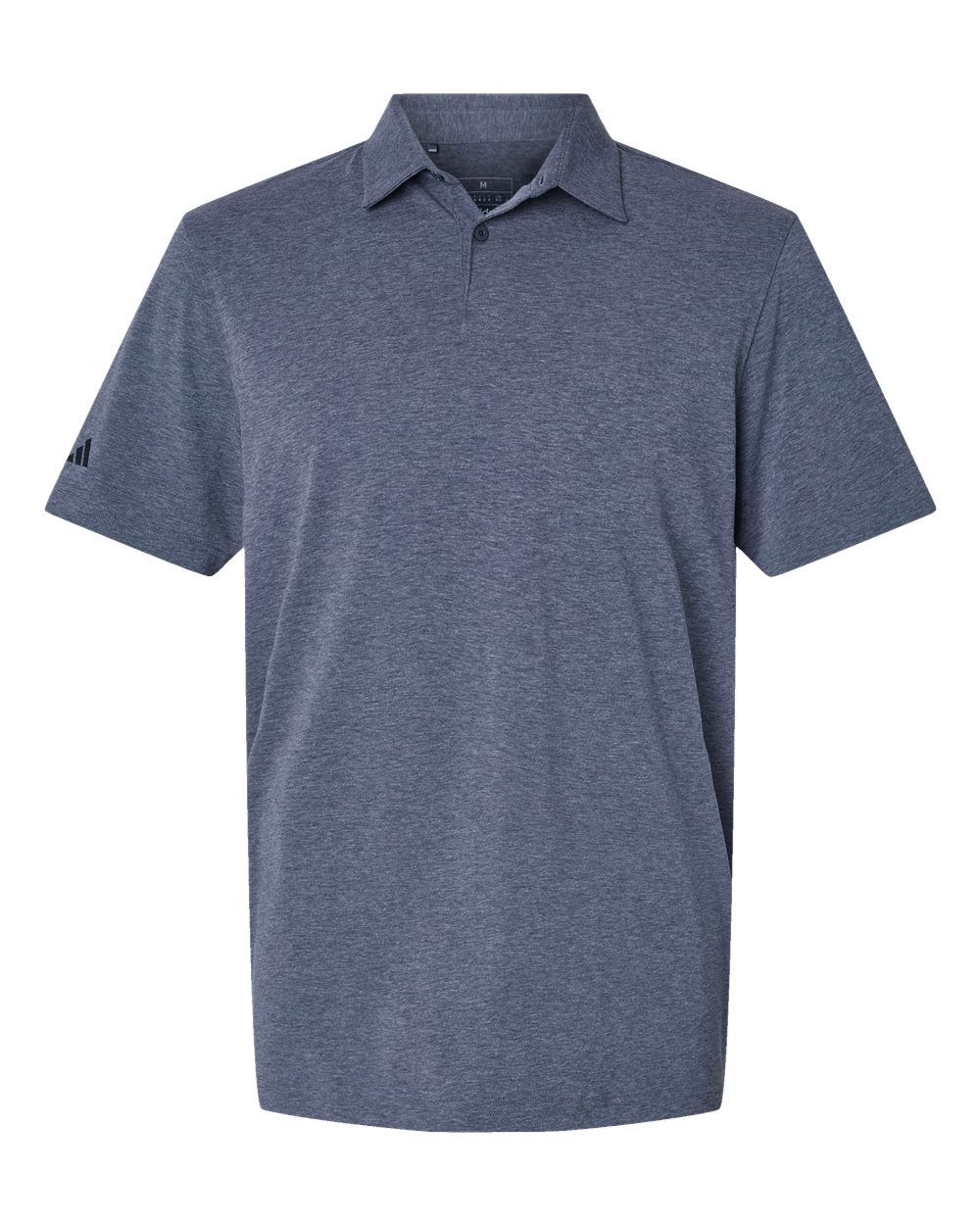 Adidas Men's Blended Polo. A590 - Collegiate Navy Melange