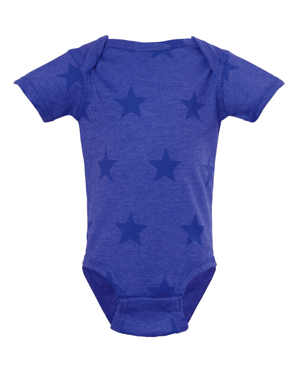 Code Five Infant Star Print Bodysuit. 4329 - Royal Star
