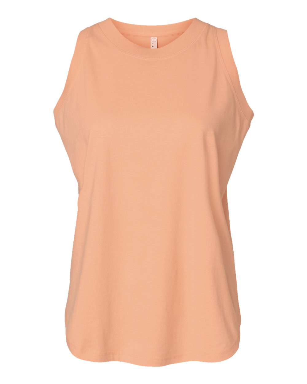 LAT Women's Relaxed Fine Jersey Tank. 3592 - Peachy