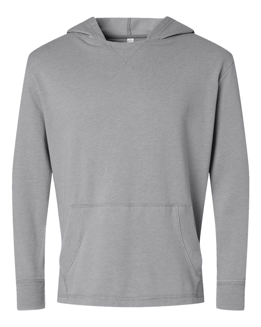 LAT Unisex Vintage Wash Hoodie Sweatshirt. 6936 - Washed Grey