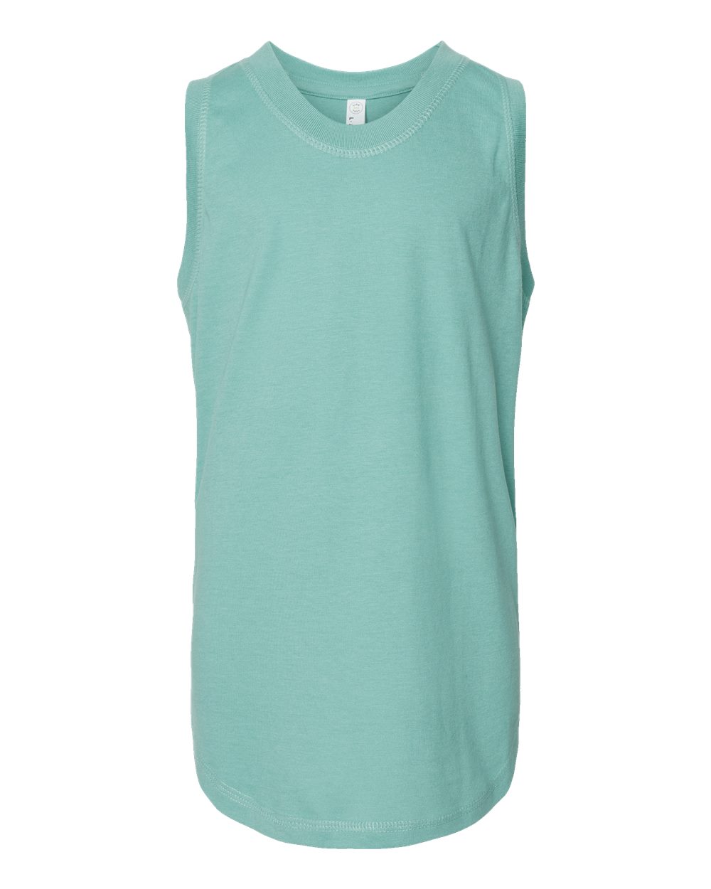 LAT Girls' Relaxed Fine Jersey Tank. 2692 - Saltwater