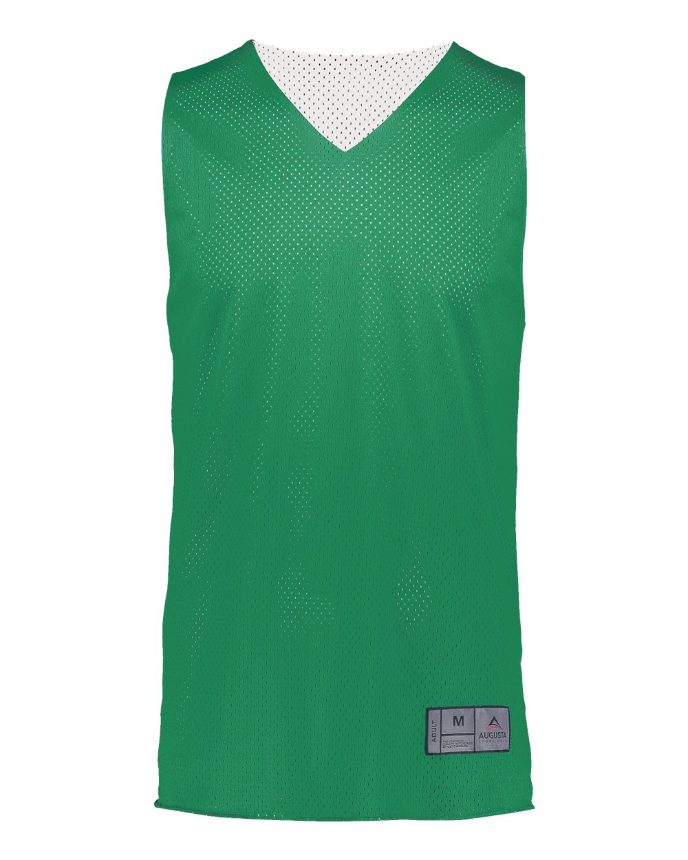Augusta Sportswear Youth Reversible 2.0 Jersey. 162 - Kelly/ White