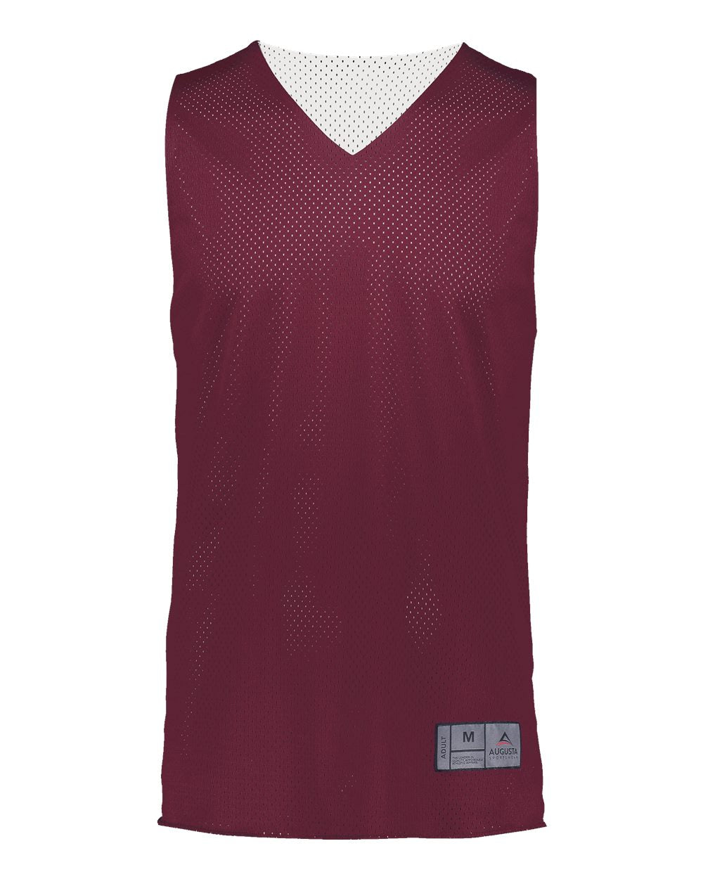 Augusta Sportswear Youth Reversible 2.0 Jersey. 162 - Maroon/ White