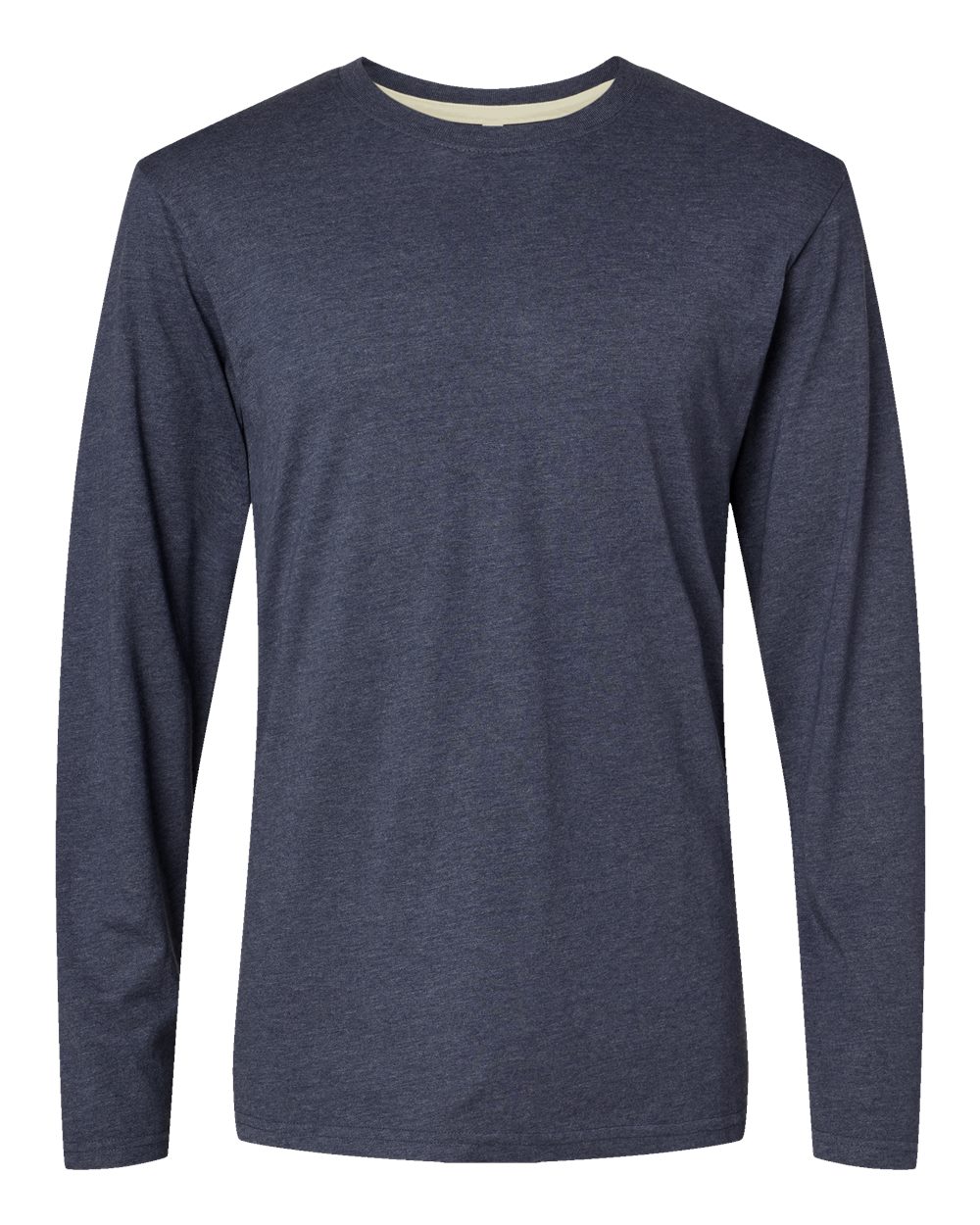 LAT Unisex Fine Jersey Long Sleeve Tee. 6918 - Vintage Denim