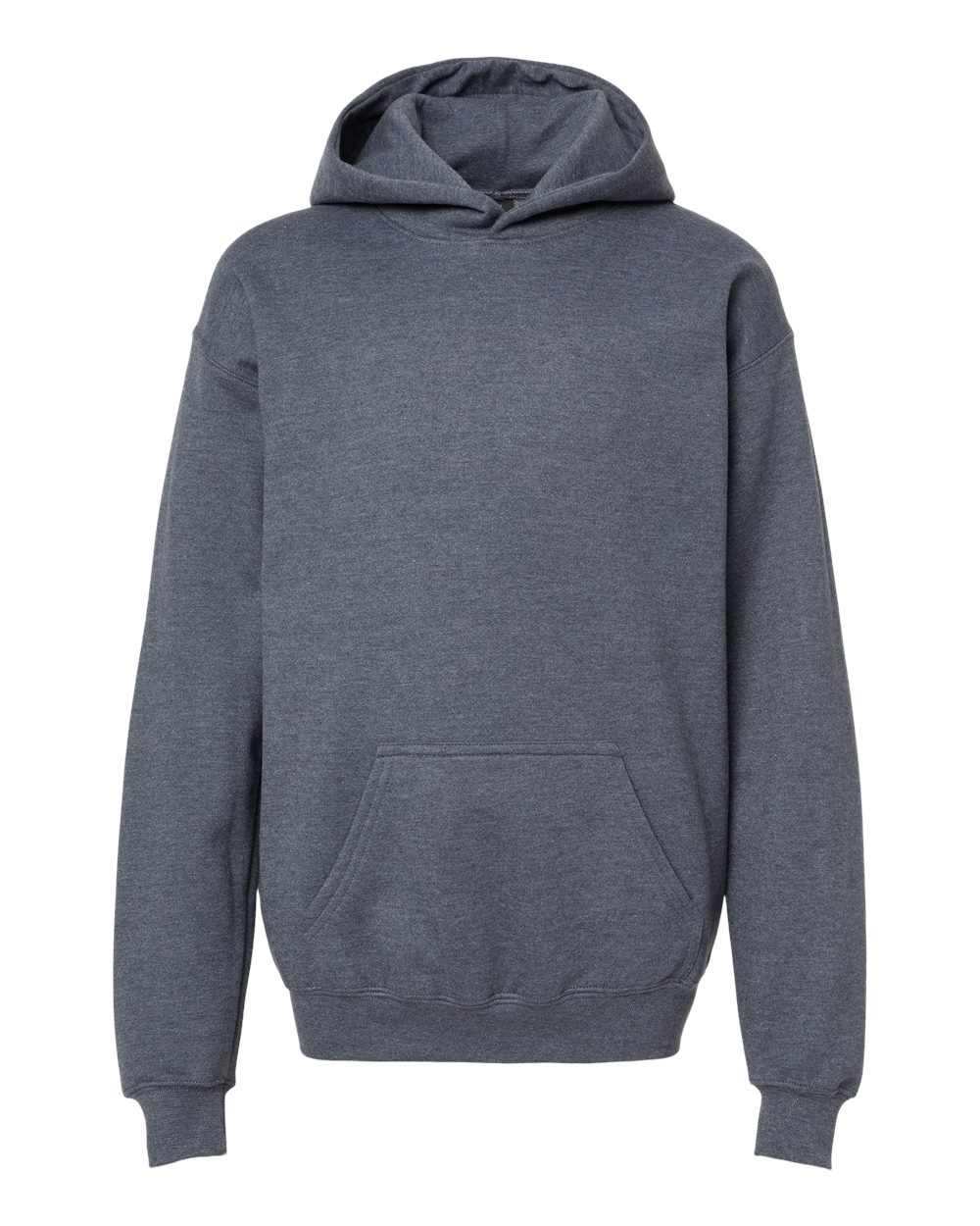 Gildan Youth Softstyle® Midweight Hooded Sweatshirt. SF500B - Dark Heather