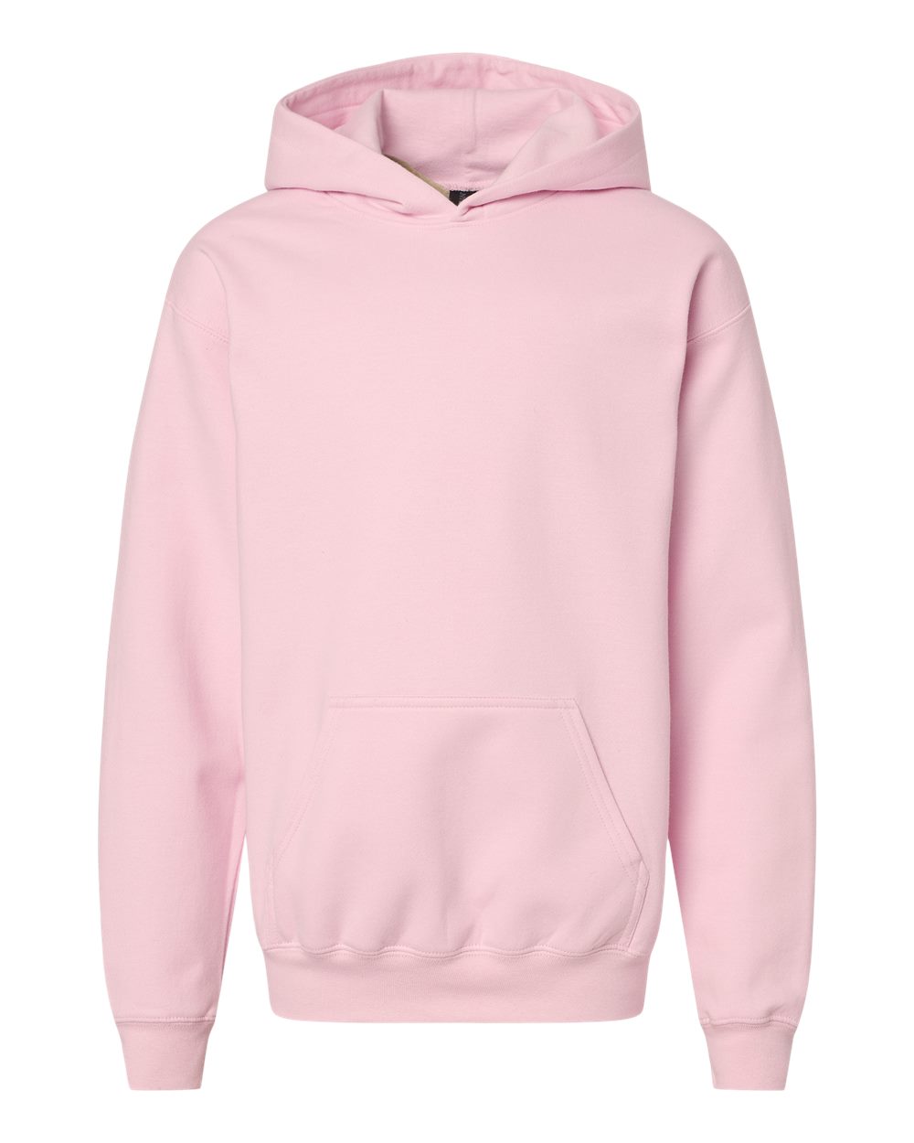 Gildan Youth Softstyle® Midweight Hooded Sweatshirt. SF500B - Light Pink