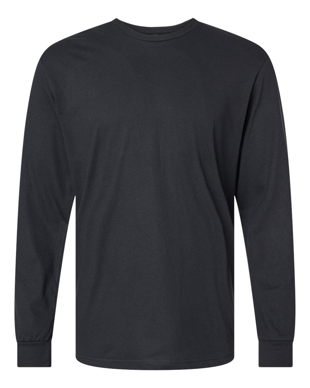 Gildan Unisex Softstyle® CVC Long Sleeve T-Shirt. 64440CVC - Pitch Black