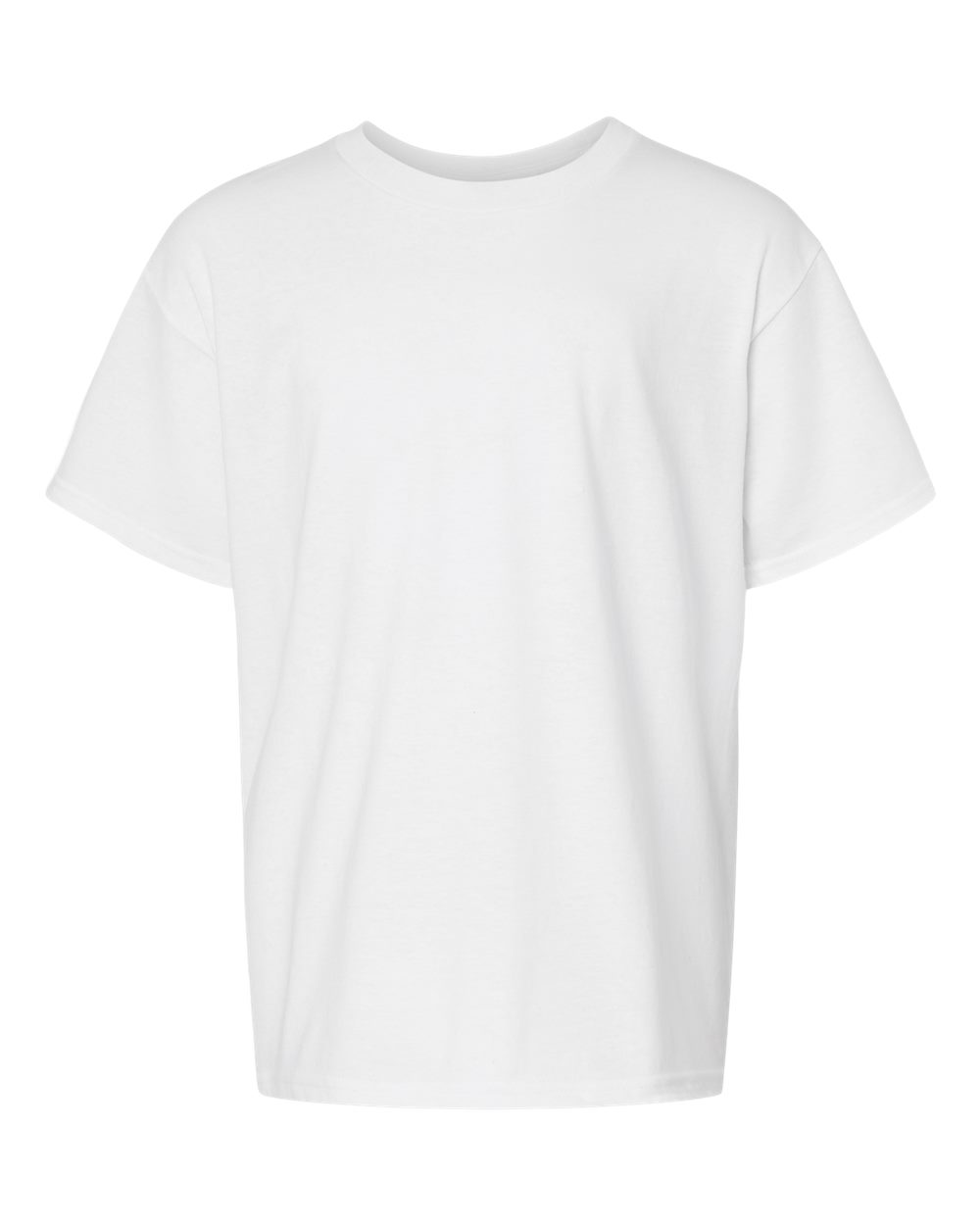 Gildan Youth Softstyle® CVC T-Shirt. 64000BCVC - White