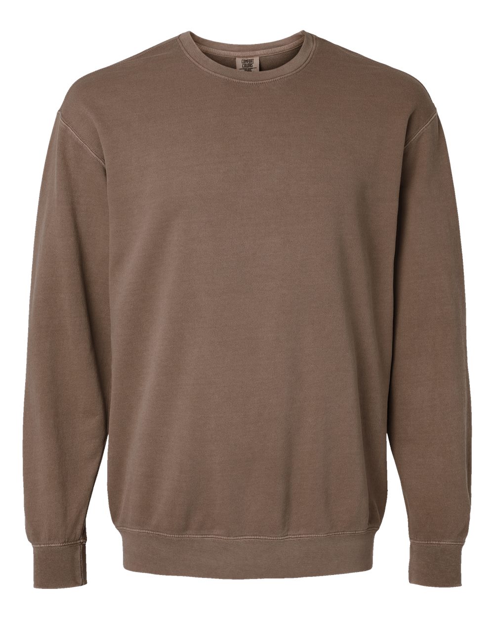 Comfort Colors Unisex Garment-Dyed Lightweight Crewneck Sweatshirt. 1466 - Espresso