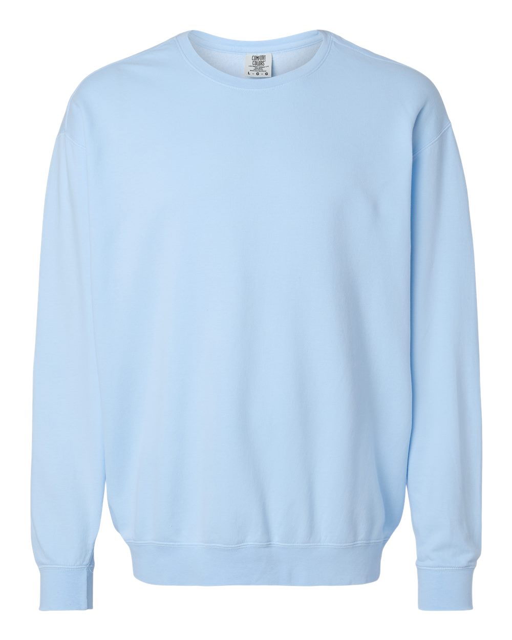 Comfort Colors Unisex Garment-Dyed Lightweight Crewneck Sweatshirt. 1466 - Hydrangea