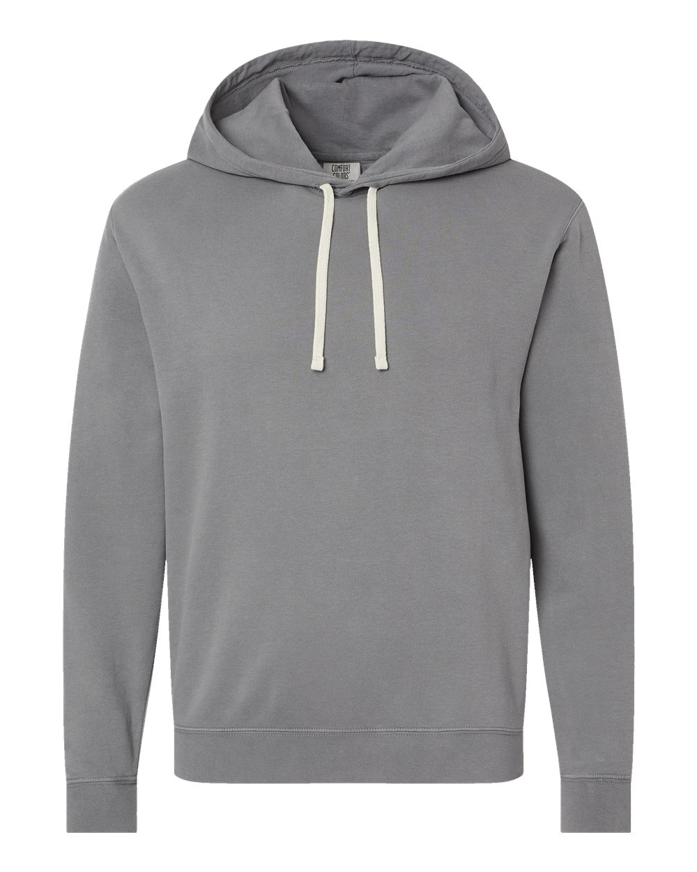 Comfort Colors Unisex Garment-Dyed Lightweight Hooded Sweatshirt. 1467 - Grey