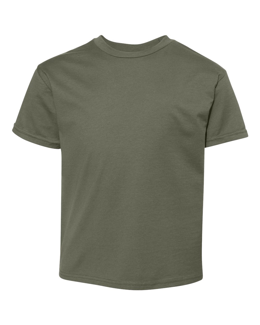 Hanes Youth Perfect-T T-Shirt. 498Y - Fatigue Green