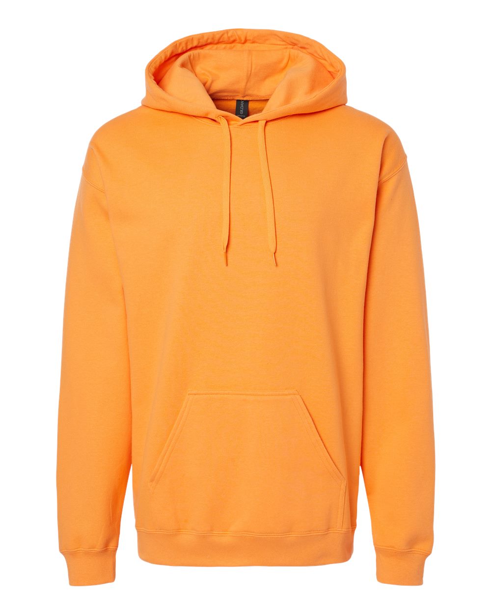 Gildan Unisex Softstyle® Midweight Hooded Sweatshirt. SF500 - Tangerine