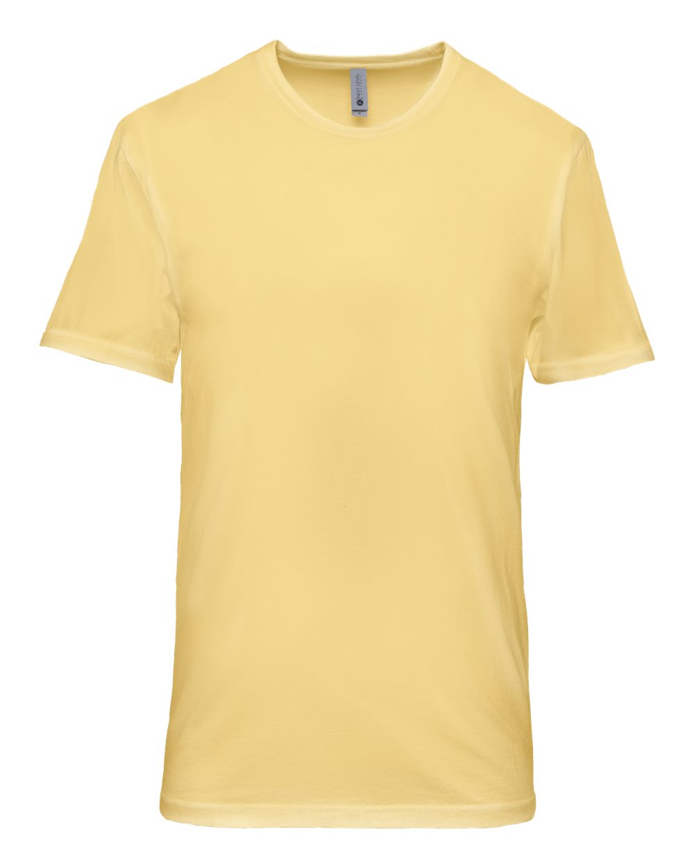 Next Level Unisex Soft Washed Tee. 3600SW - Washed Banana Cream