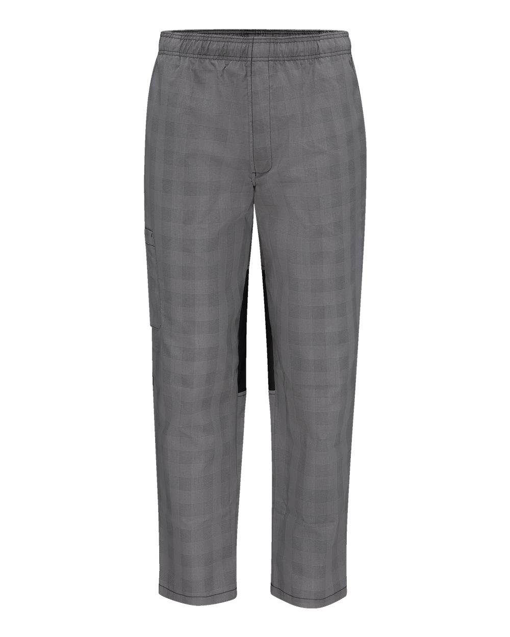 Chef Designs Airflow Chef Pants with Back Panels. 0P2M - Grey/ Black Plaid