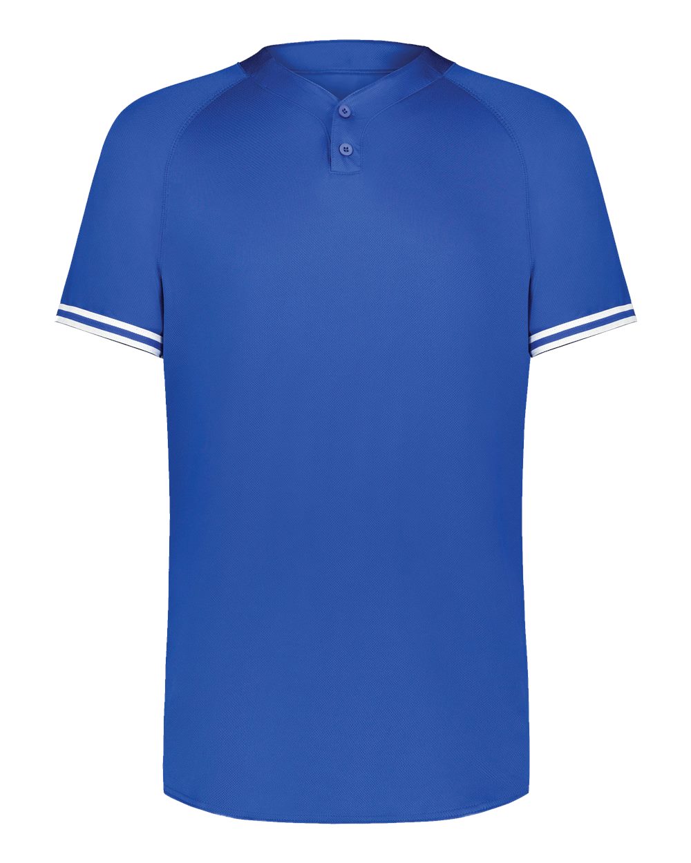 Augusta Sportswear Youth Cutter Henley Jersey. 6906 - Royal/ White