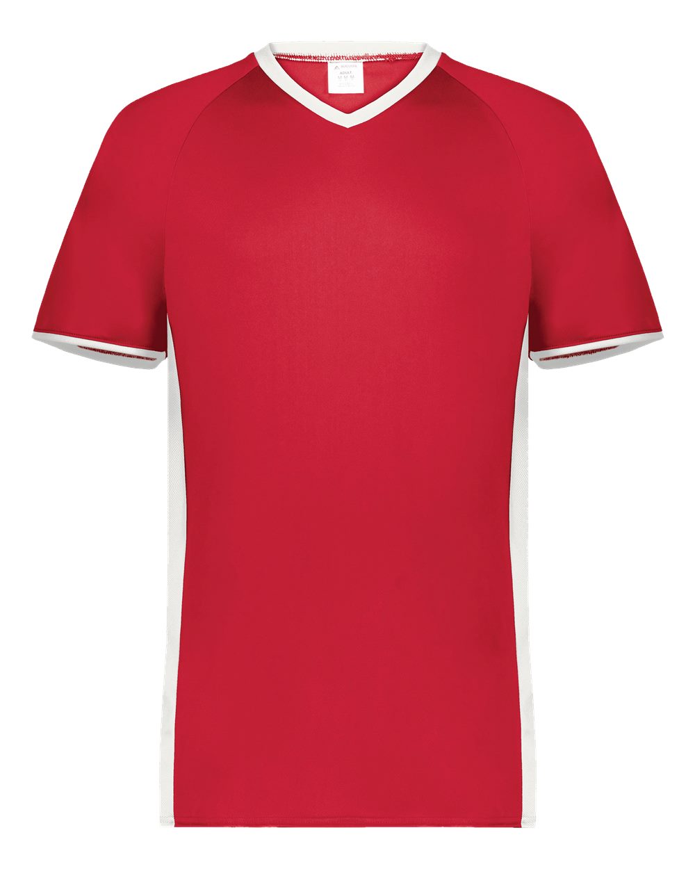Augusta Sportswear Youth Cutter V-Neck Jersey. 6908 - Scarlet/ White