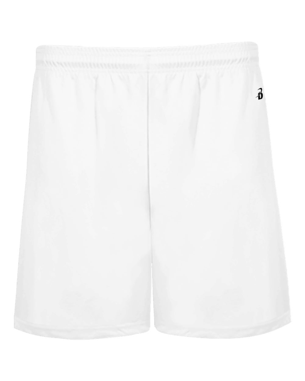 Badger Youth B-Core 4" Pocketed Shorts. 2146 - White