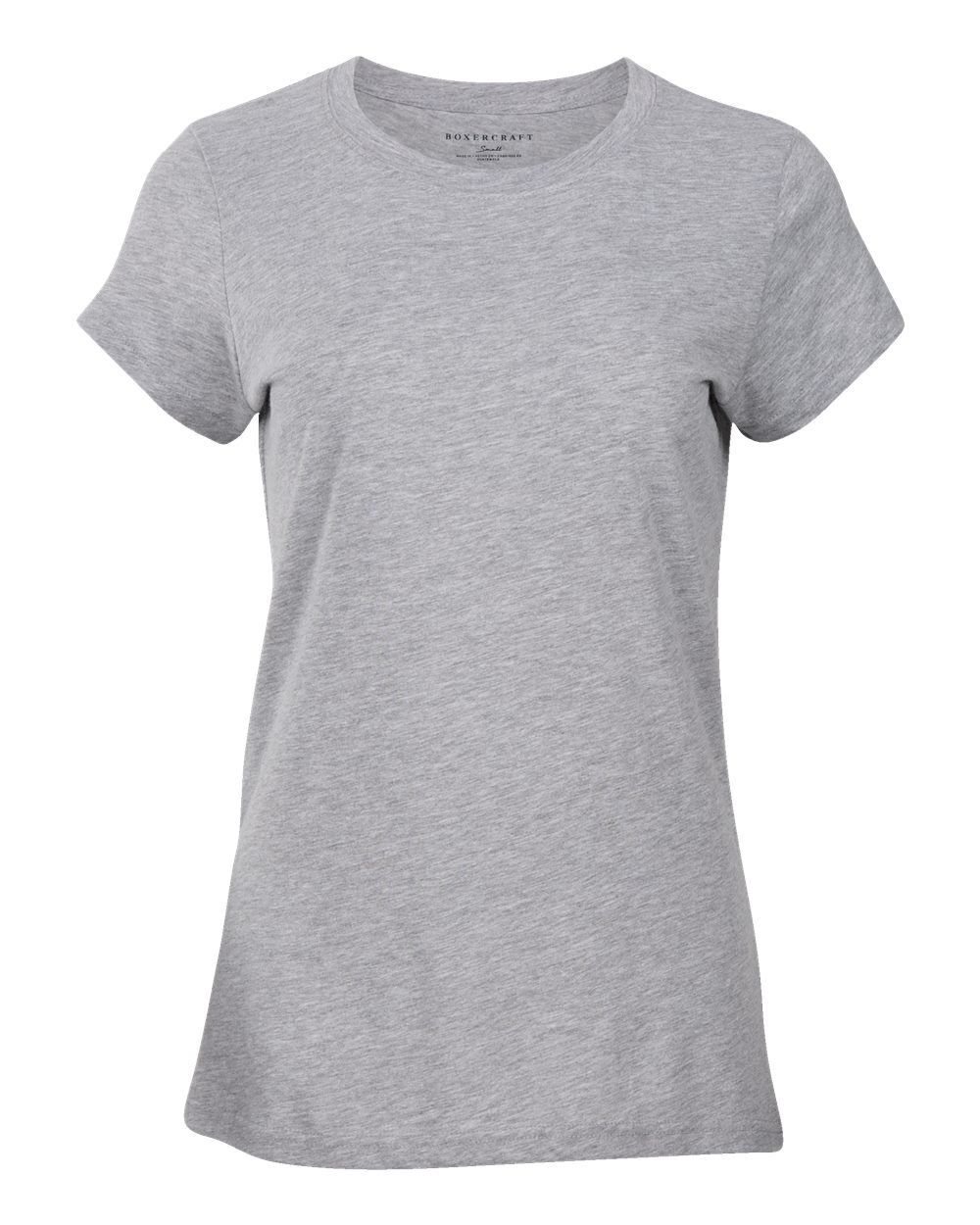 Boxercraft Women's Essential T-shirt. BW2104 - Oxford Heather