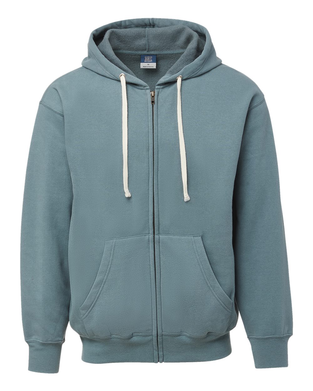 MV Sport Unisex Vintage Fleece Full-Zip Hooded Sweatshirt. 22132 - Marine