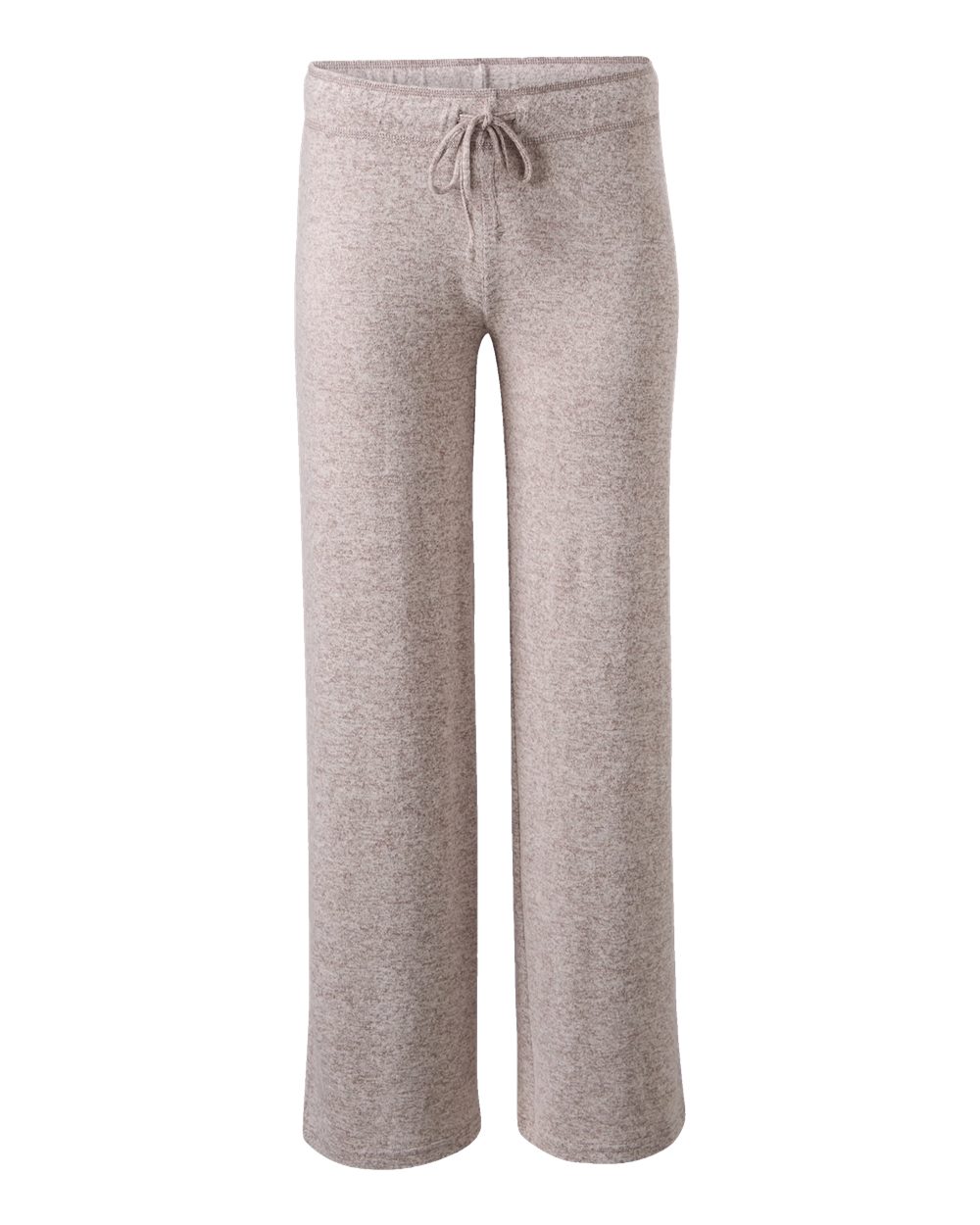 Boxercraft Women's Cuddle Fleece Wide Leg Pants. L10 - Espresso Heather