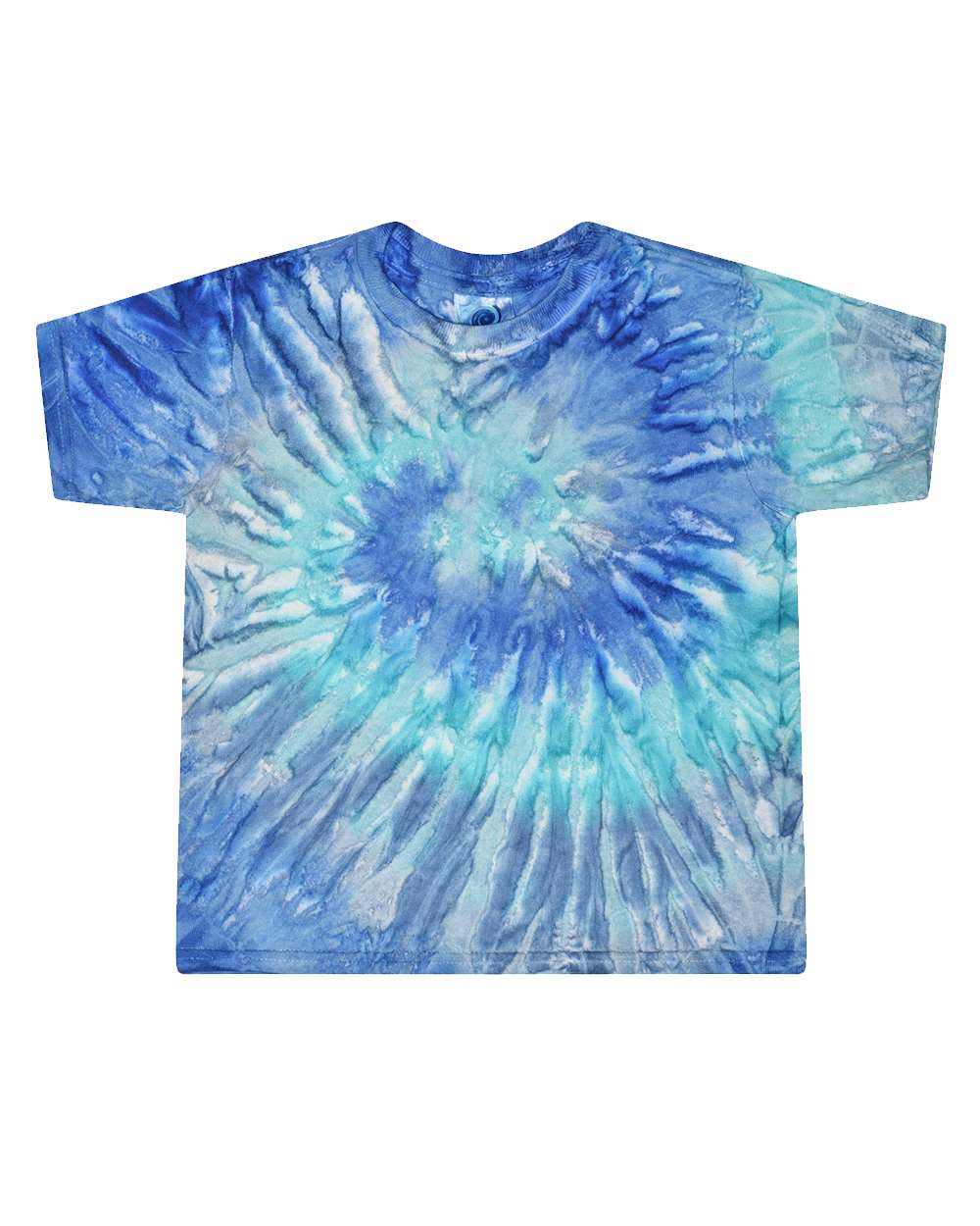 Colortone Toddler Tie-Dyed T-Shirt. 1160 - Blue Jerry