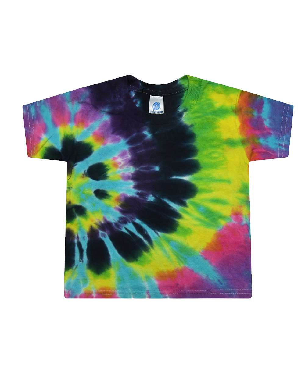 Colortone Toddler Tie-Dyed T-Shirt. 1160 - Flashback