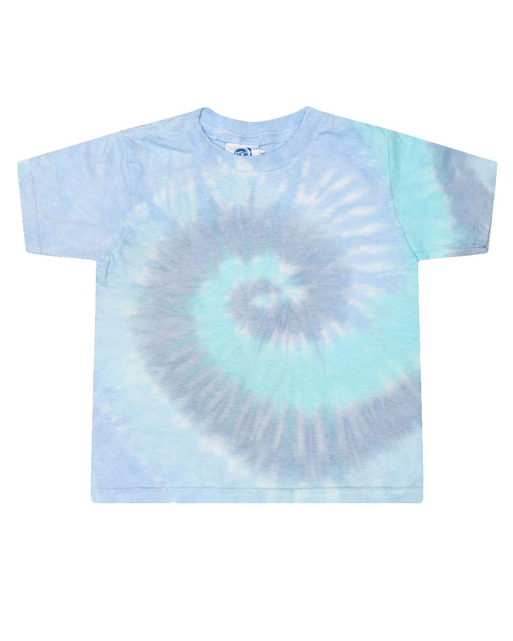 Colortone Toddler Tie-Dyed T-Shirt. 1160 - Lagoon