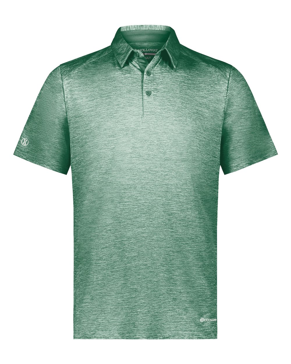 Holloway Electrify CoolCore® Men's Polo. 222572 - Dark Green Heather