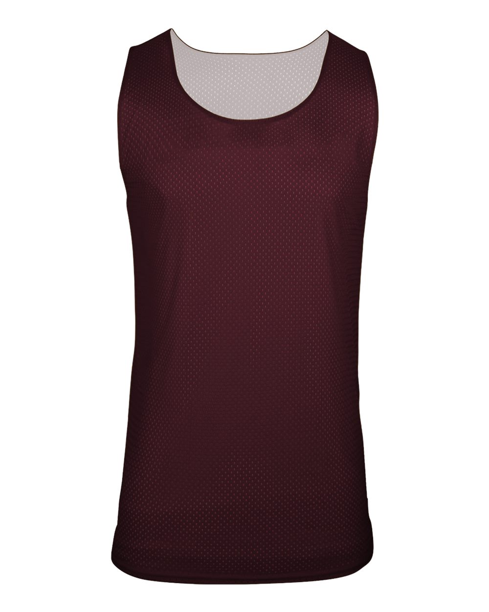 C2 Sport Women's Reversible Mesh Tank. 5678 - Maroon/ White