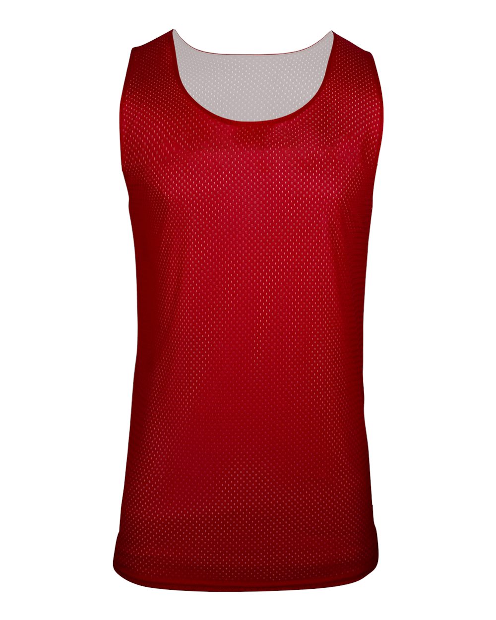 C2 Sport Women's Reversible Mesh Tank. 5678 - Red/ White