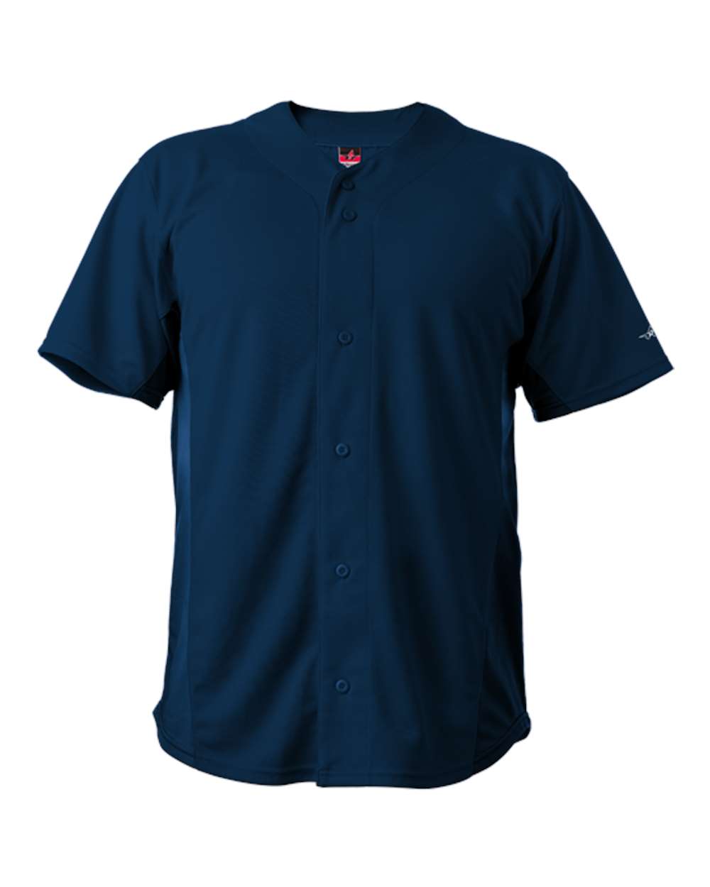 Alleson Athletic Unisex Crush Full Button Baseball Jersey. 566BFJ - Navy