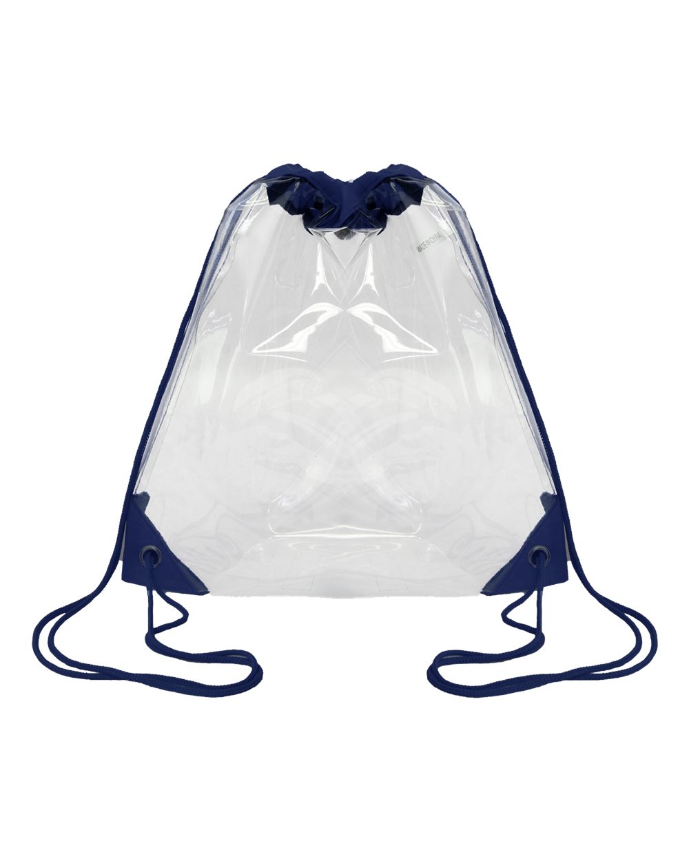 OAD Clear Drawstring Pack. OAD5007 - Navy