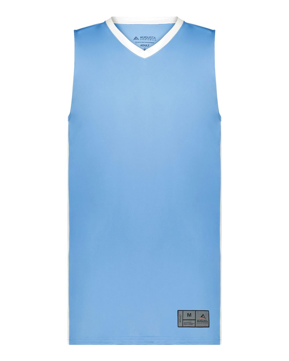 Augusta Sportswear Men's Match-Up Basketball Jersey. 6886 - Columbia Blue/ White