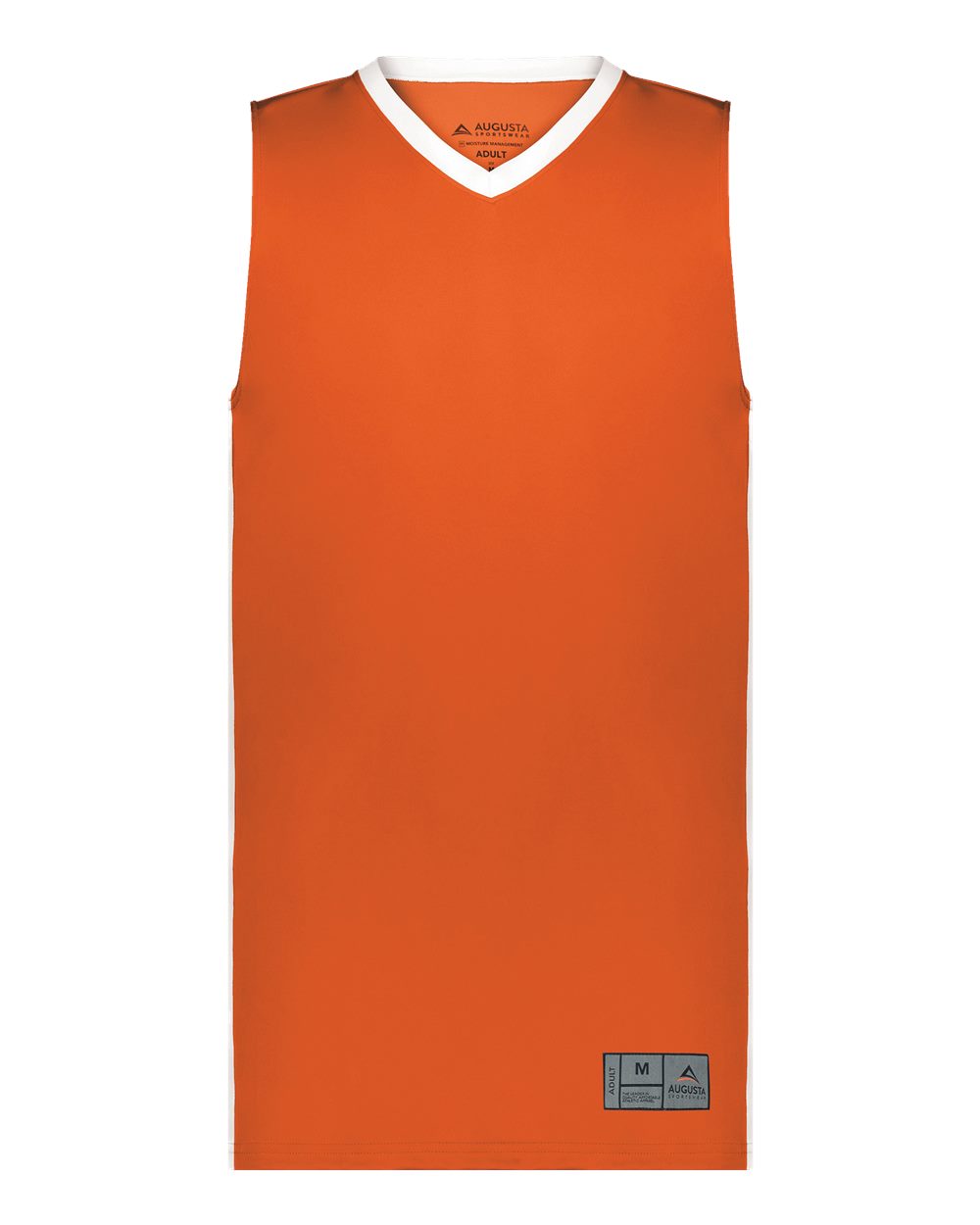 Augusta Sportswear Men's Match-Up Basketball Jersey. 6886 - Orange/ White
