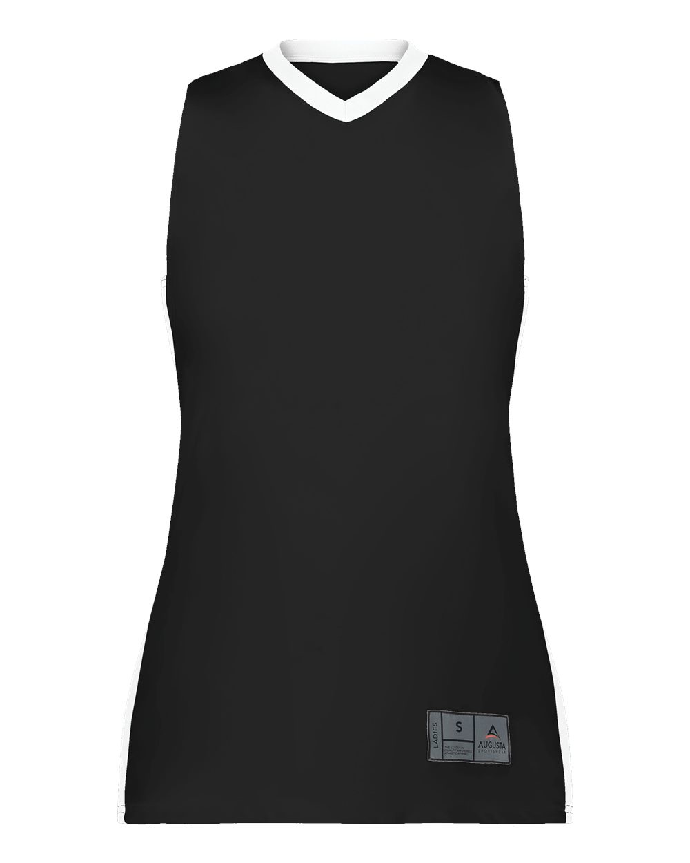 Augusta Sportswear Women's Match-Up Basketball Jersey. 6888 - Black/ White
