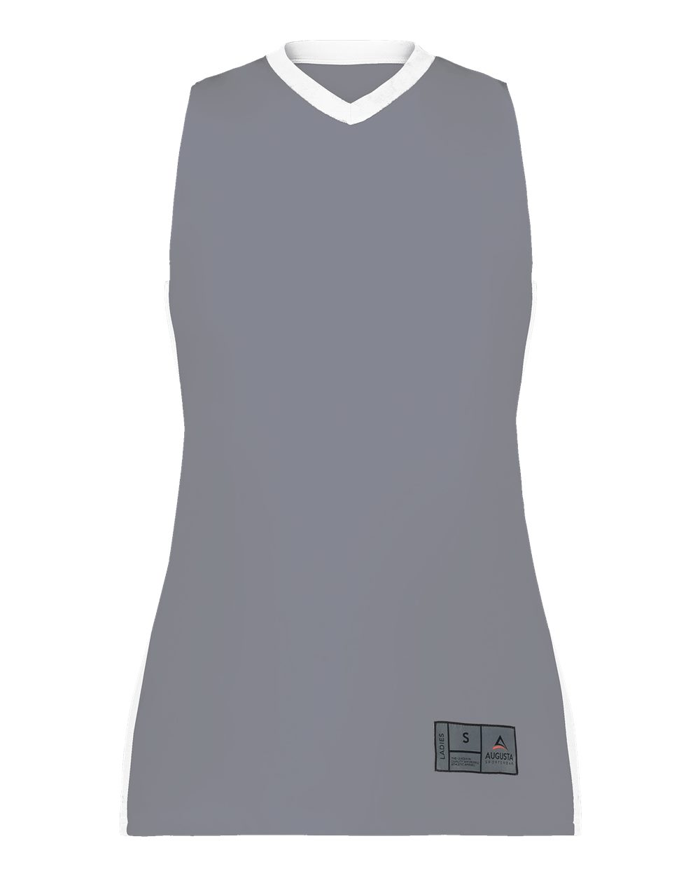 Augusta Sportswear Women's Match-Up Basketball Jersey. 6888 - Graphite/ White