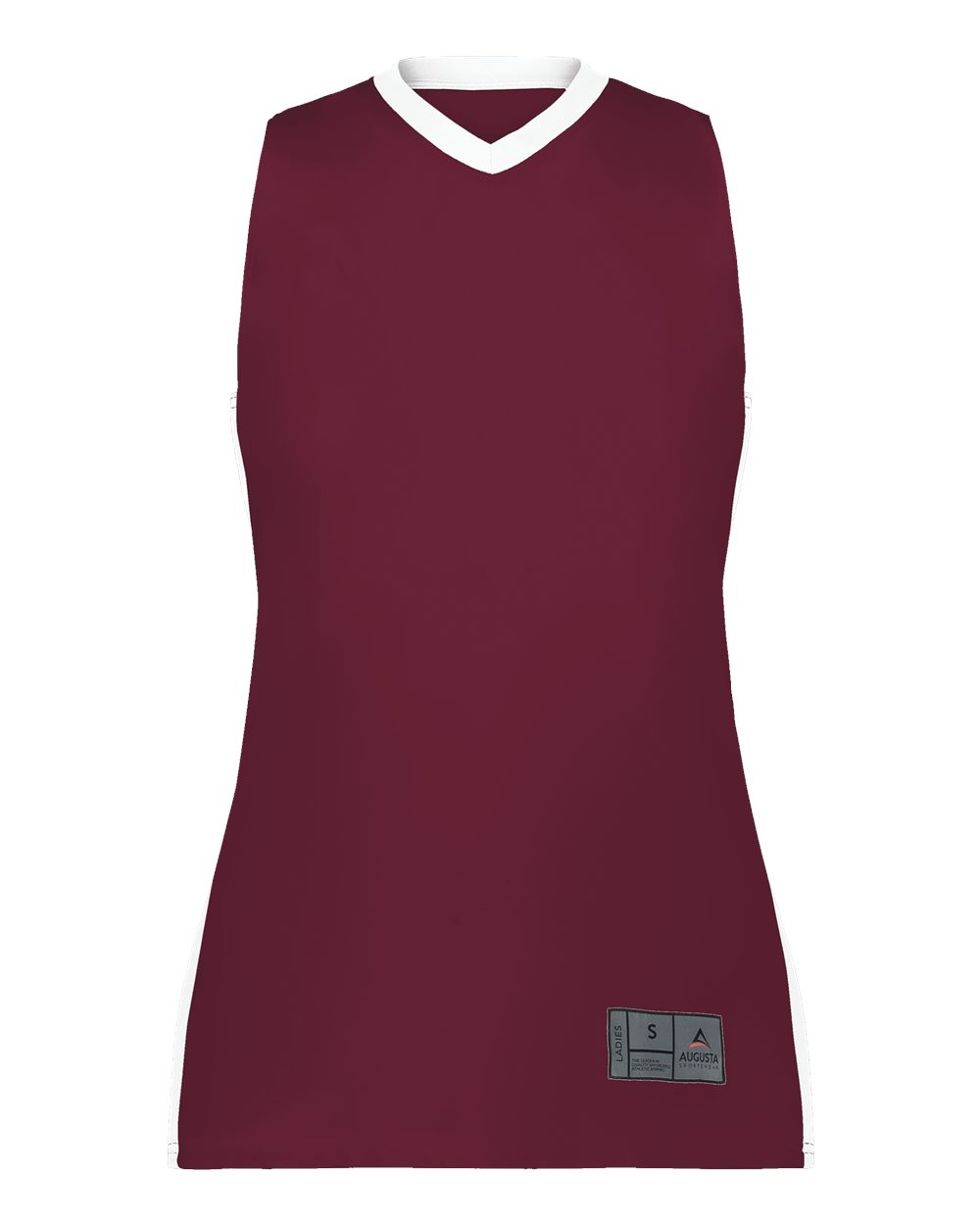 Augusta Sportswear Women's Match-Up Basketball Jersey. 6888 - Maroon/ White
