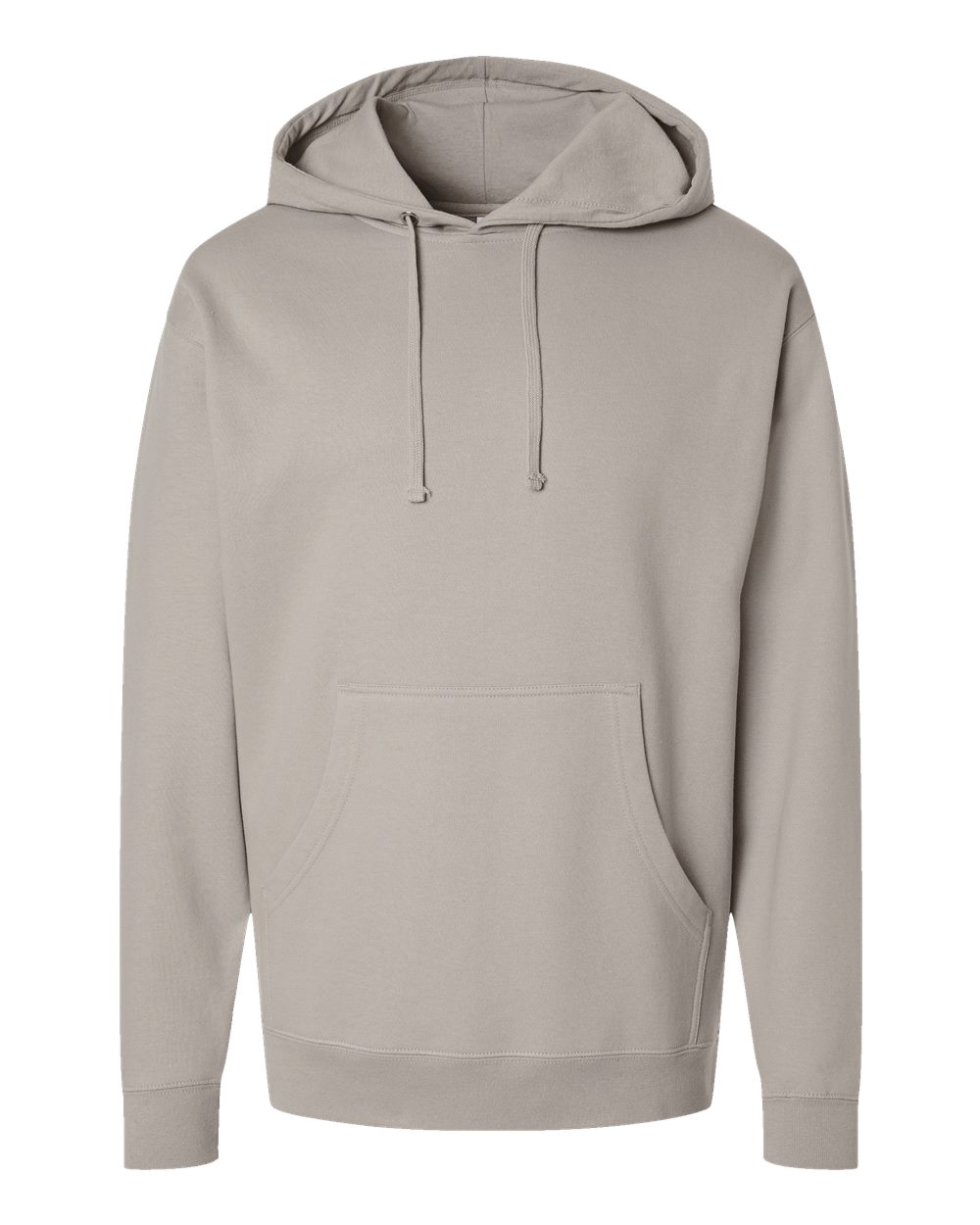 Independent Trading Co. Unisex Midweight Hooded Sweatshirt. SS4500 - Cement