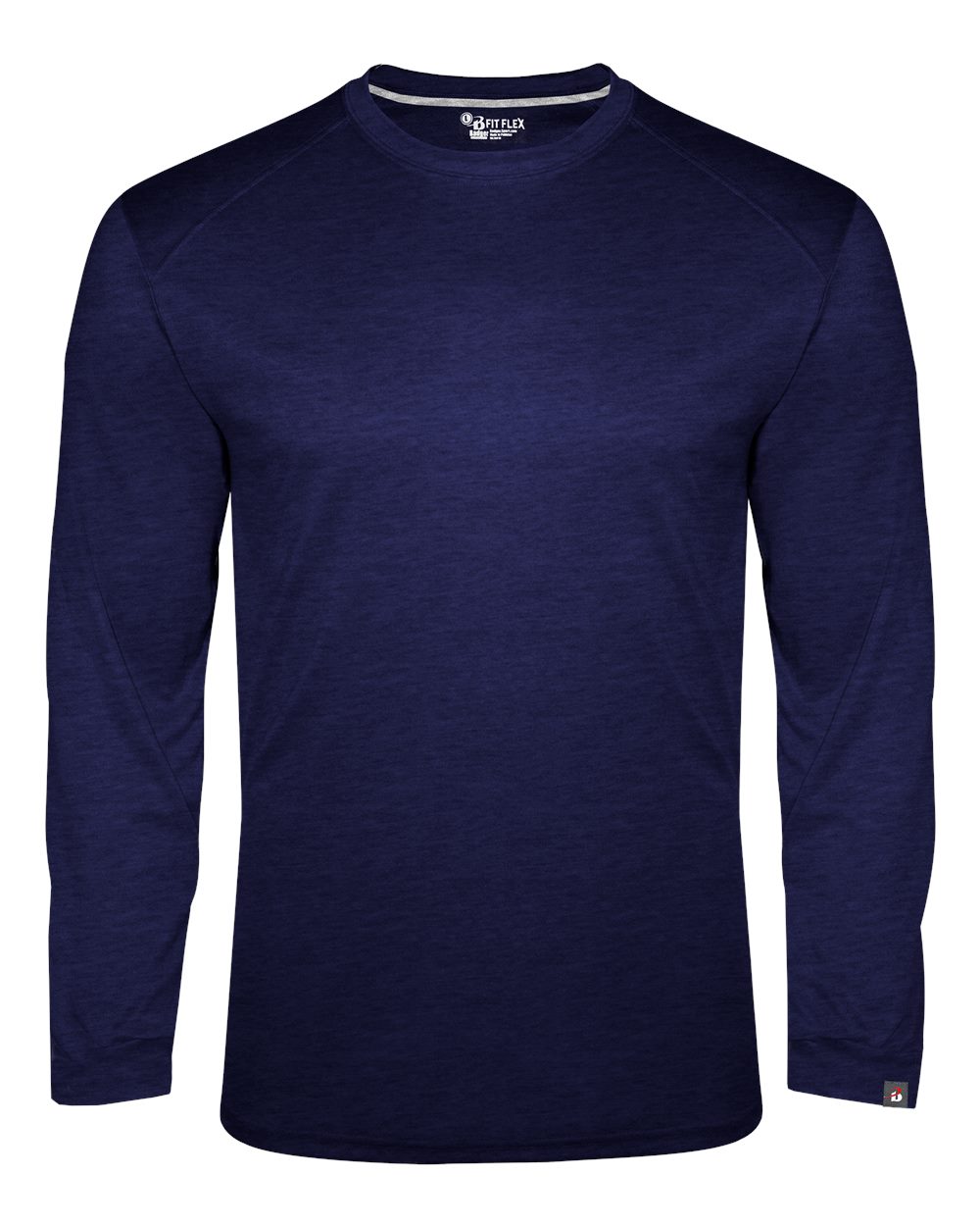 Badger Men's FitFlex Performance Long Sleeve T-Shirt. 1001 - Navy