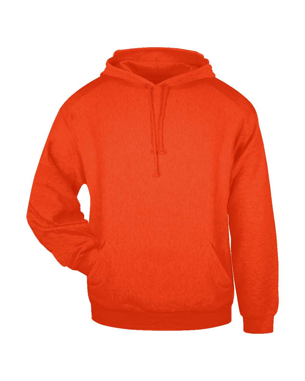 Badger Unisex Hooded Sweatshirt. 1254 - Burnt Orange