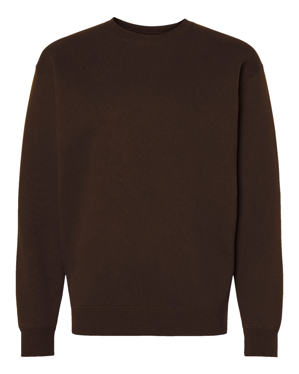 Independent Trading Co. Unisex Heavyweight Crewneck Sweatshirt. IND3000 - Brown