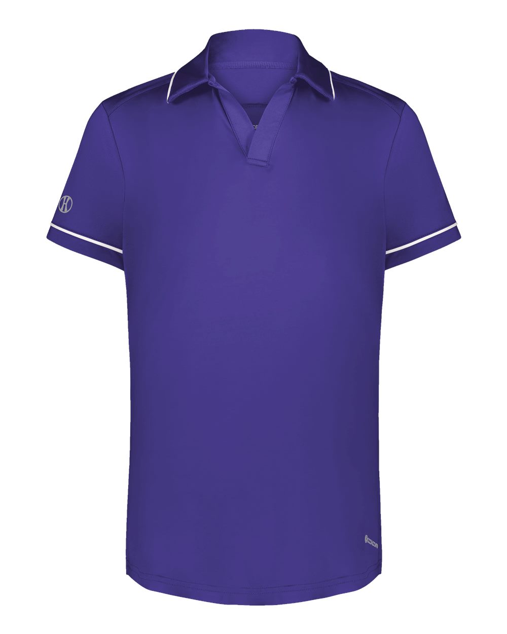 Holloway Women's CoolCore® Polo. 222701 - Purple/ White