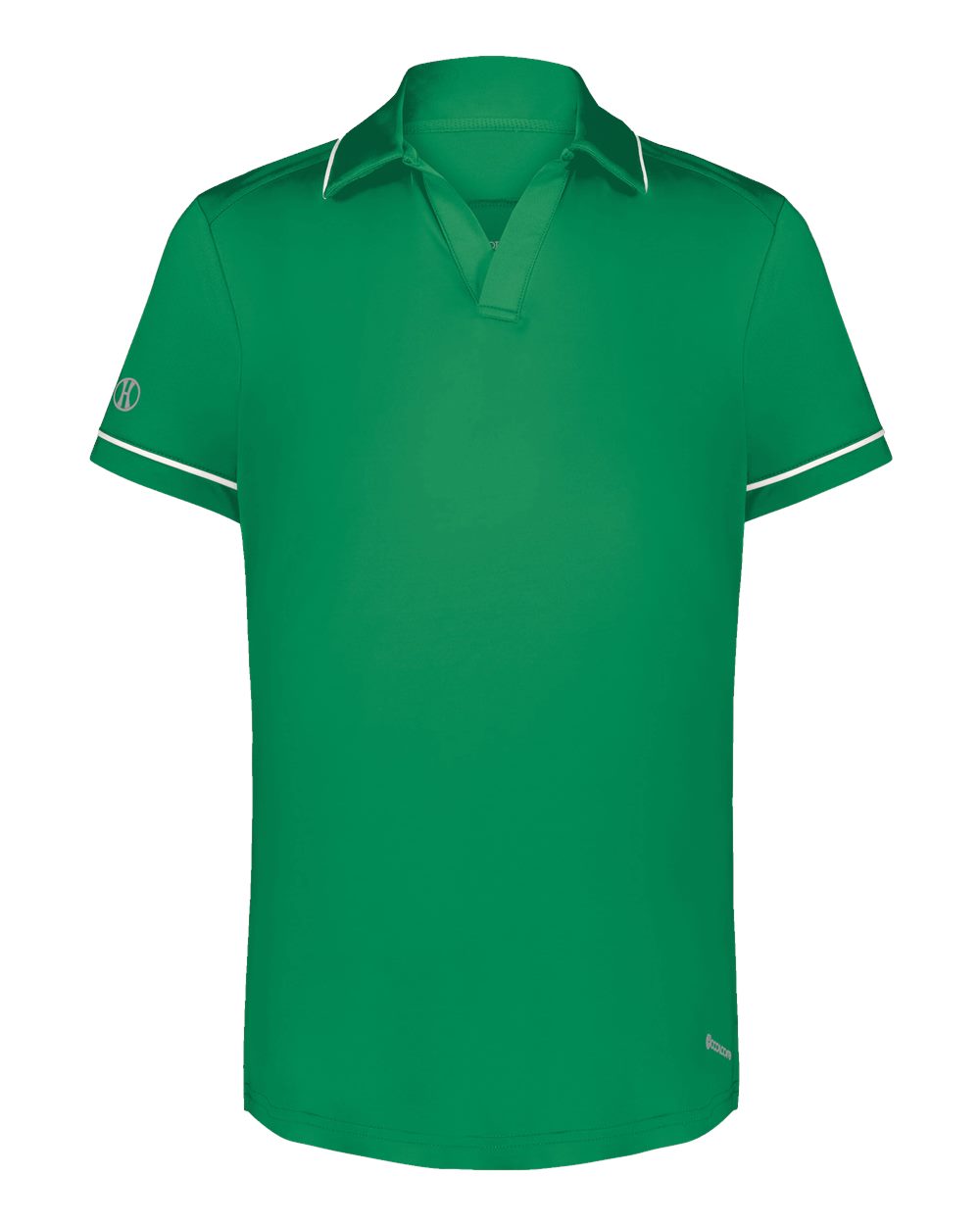 Holloway Women's CoolCore® Polo. 222701 - Kelly/ White