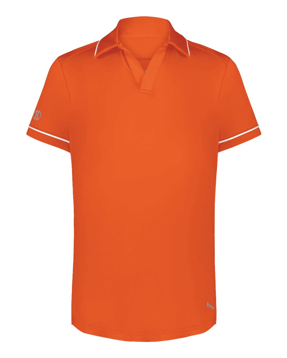 Holloway Women's CoolCore® Polo. 222701 - Orange/ White