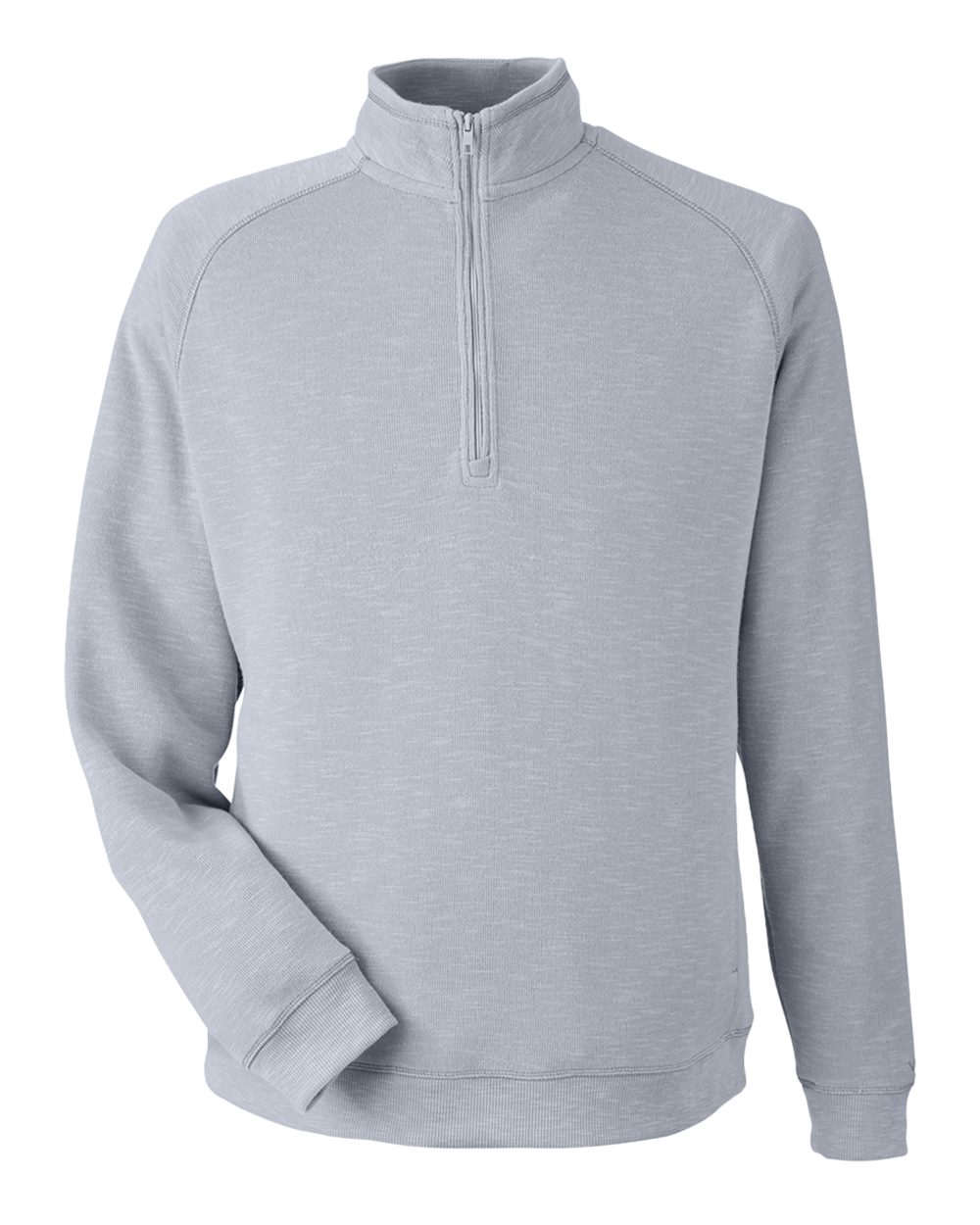 Nautica Unisex Sun Surfer Supreme Quarter-Zip Sweatshirt. N17991 - Vintage Pebble