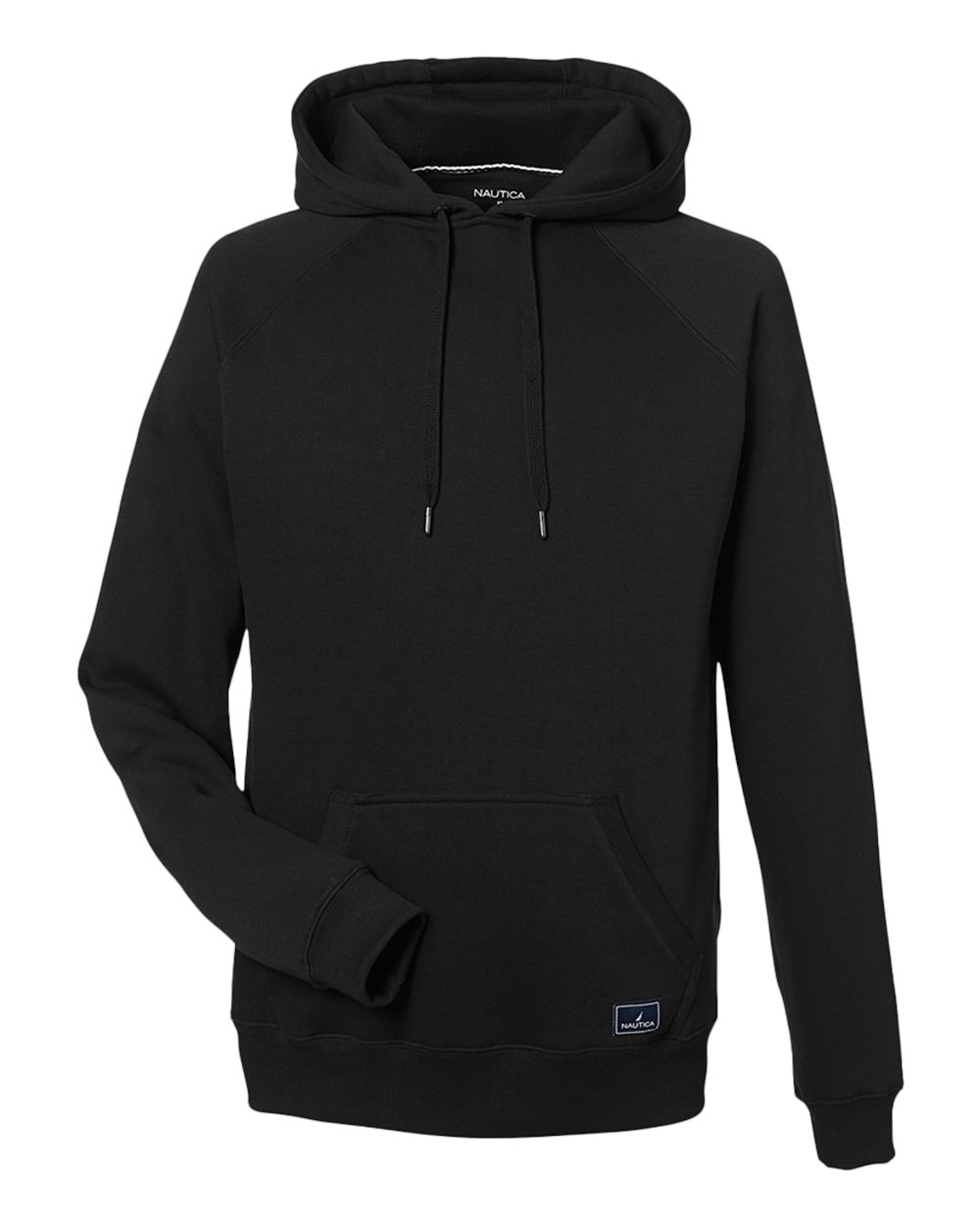 Nautica Unisex Anchor Fleece Hooded Sweatshirt. N17199 - Black