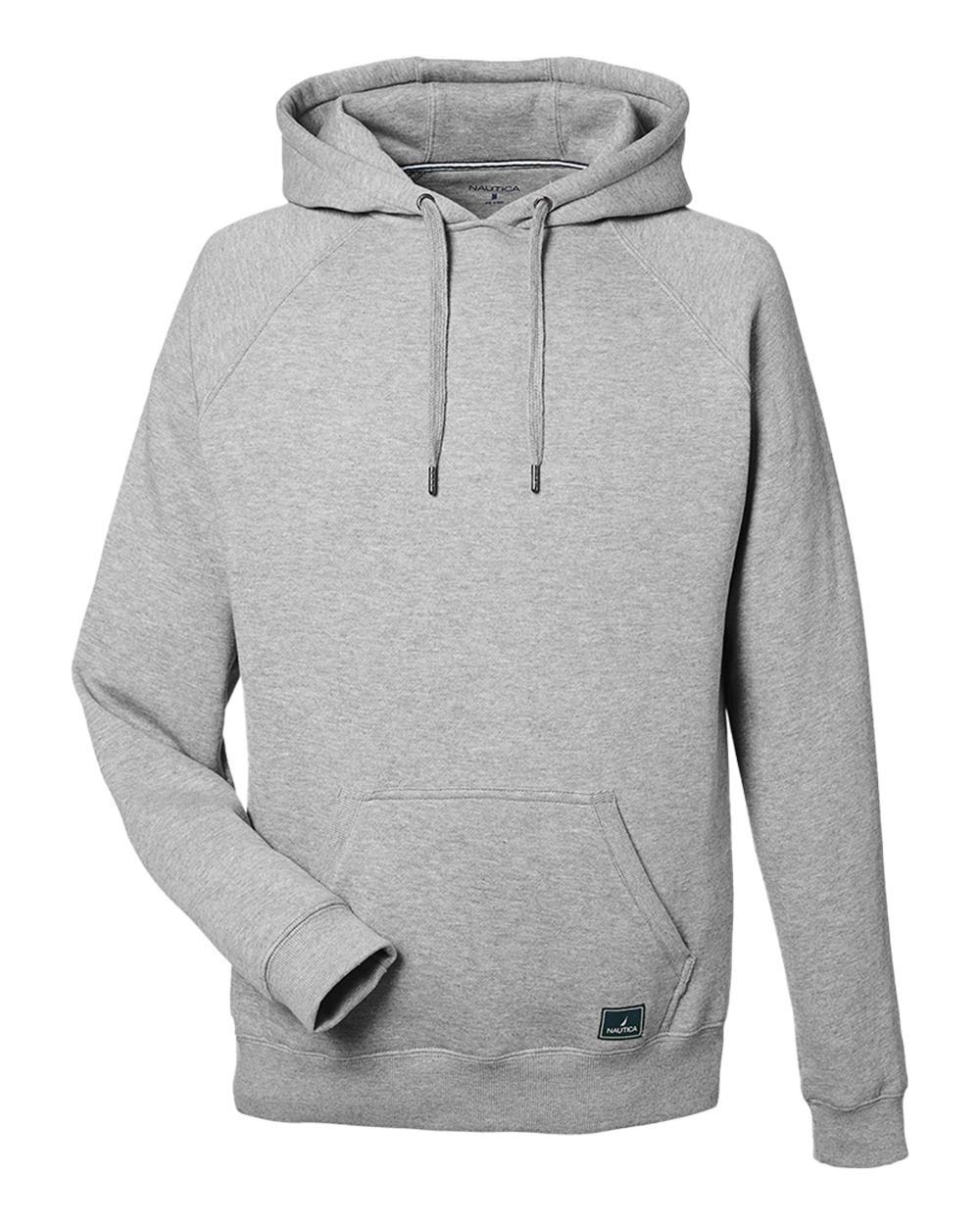 Nautica Unisex Anchor Fleece Hooded Sweatshirt. N17199 - Oxford Heather