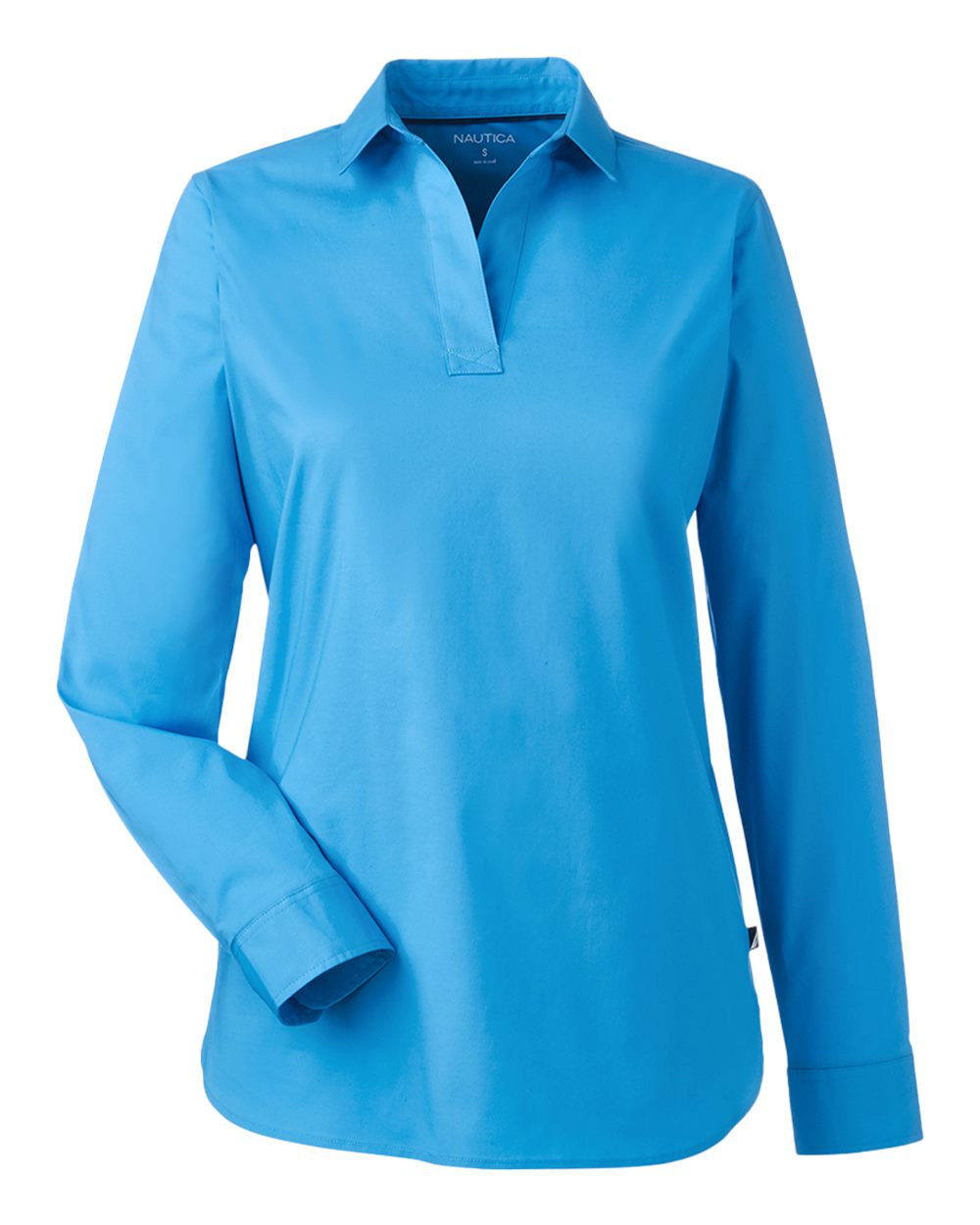 Nautica Women's Staysail Shirt. N17289 - Azure Blue