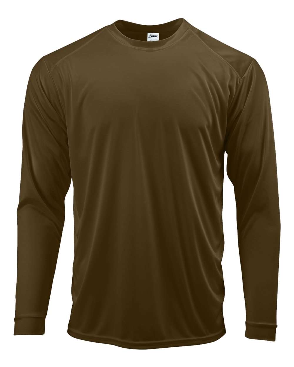 Paragon Unisex Long Islander Performance Long Sleeve T-Shirt. 210 - Coyote Brown